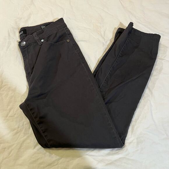Buffalo by David Bitton Women’s skinny Twill pants Charcoal sz 28 - Picture 7 of 12